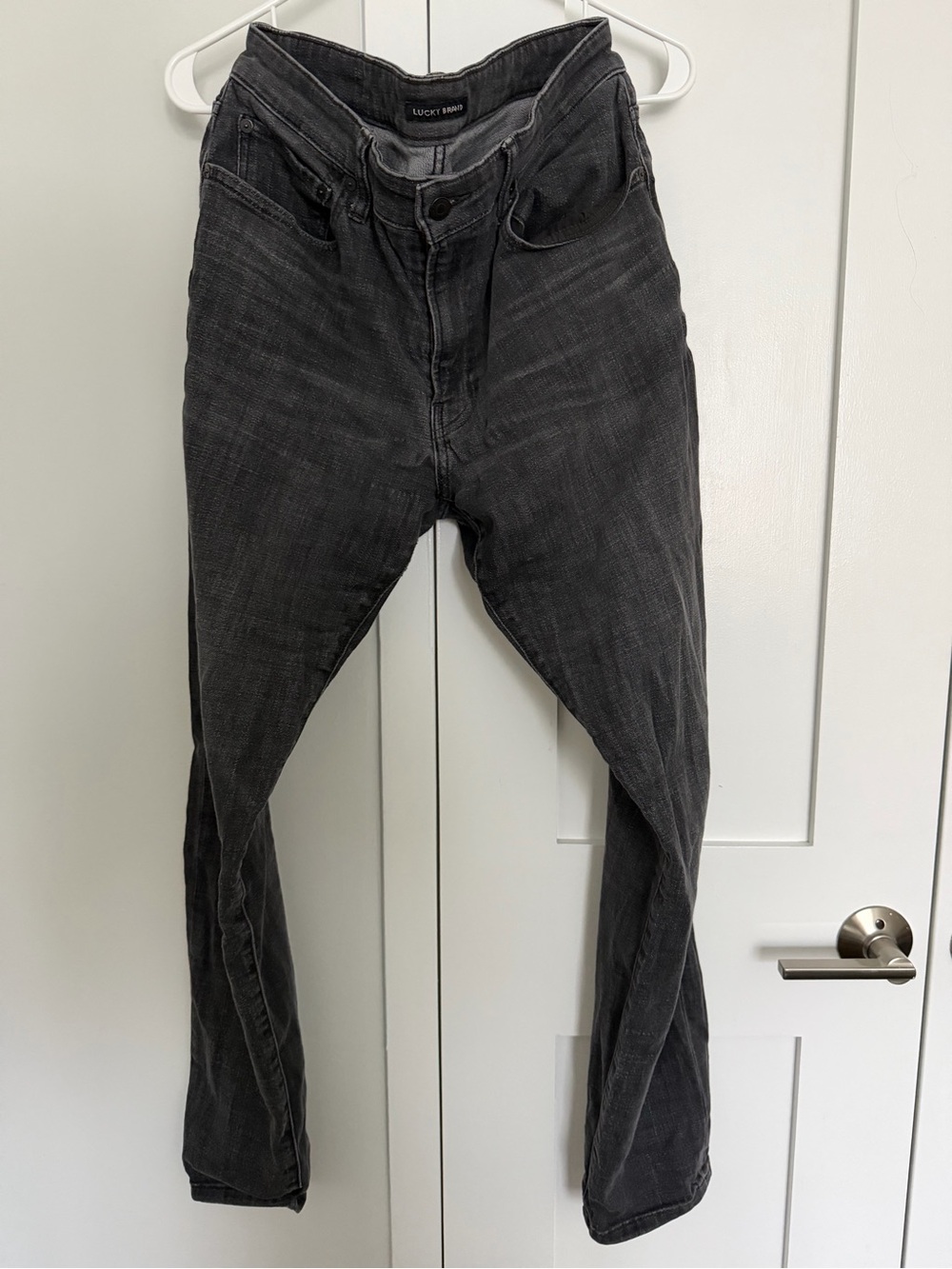 Lucky Brand Slim Taper Black/charcoal Jeans